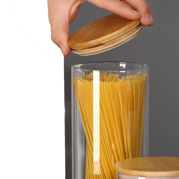 5 Pack Glass Storage Jars - 5 Pack Glass Storage Jars - Image 2 of 3