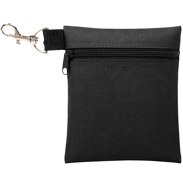 Zipper Golf Tee/Ball Pouch Bag - Zipper Golf Tee/Ball Pouch Bag - Image 1 of 9