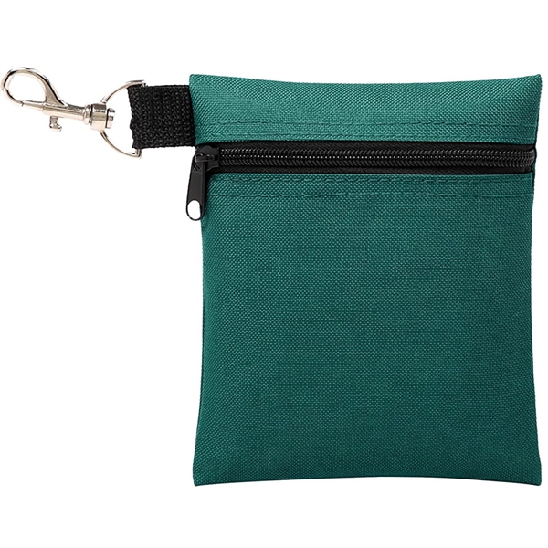 Zipper Golf Tee/Ball Pouch Bag - Zipper Golf Tee/Ball Pouch Bag - Image 3 of 9