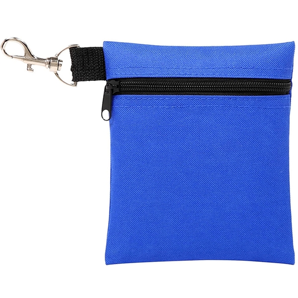Zipper Golf Tee/Ball Pouch Bag - Zipper Golf Tee/Ball Pouch Bag - Image 4 of 9