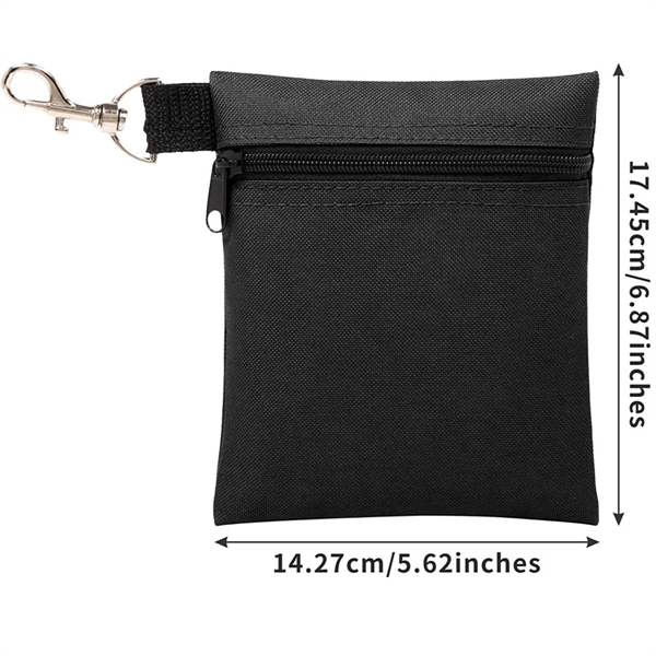 Zipper Golf Tee/Ball Pouch Bag - Zipper Golf Tee/Ball Pouch Bag - Image 7 of 9