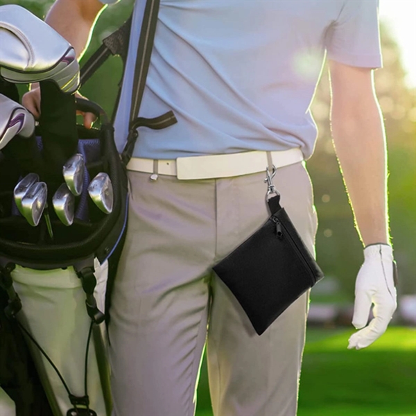 Zipper Golf Tee/Ball Pouch Bag - Zipper Golf Tee/Ball Pouch Bag - Image 8 of 9