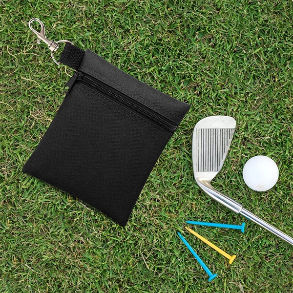 Zipper Golf Tee/Ball Pouch Bag - Zipper Golf Tee/Ball Pouch Bag - Image 9 of 9