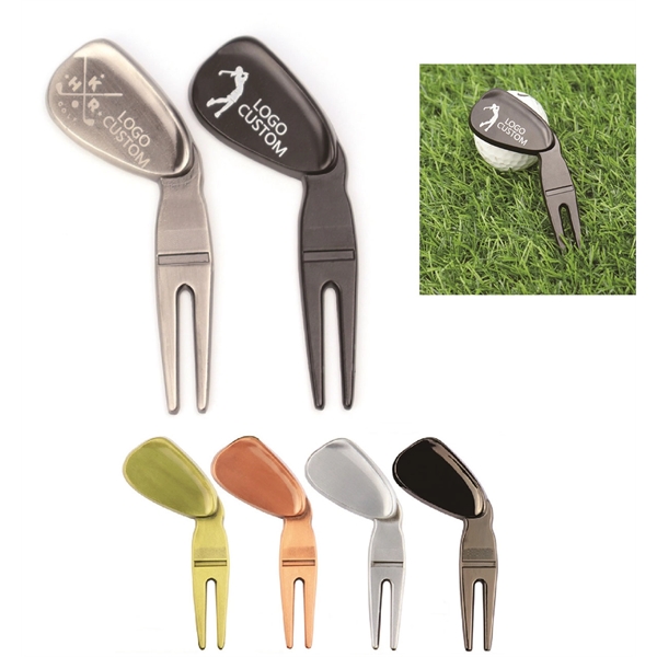 Divot Repair Tool and Golf Ball Marker - Divot Repair Tool and Golf Ball Marker - Image 0 of 9