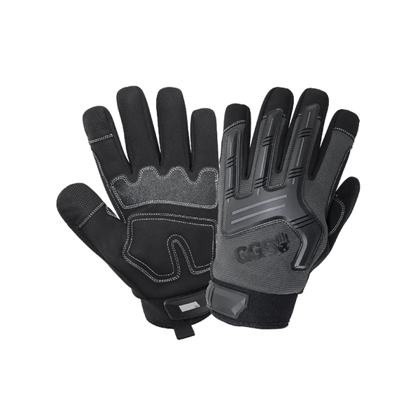 Mechanics Style, Touch Screen Gloves with Impact Protection - Mechanics Style, Touch Screen Gloves with Impact Protection - Image 0 of 2