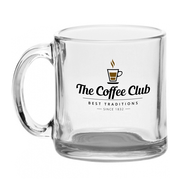 13oz Kona Glass Coffee Mug (2 Color) - 13oz Kona Glass Coffee Mug (2 Color) - Image 1 of 6