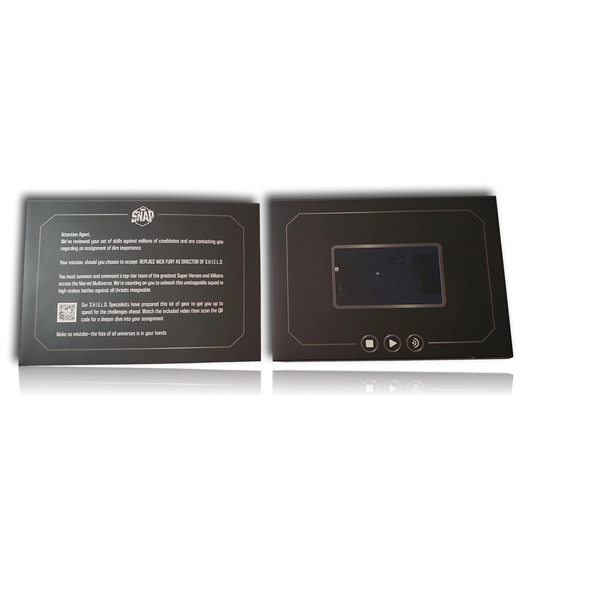 4.3" High Definition Screen Video Brochure Book - Soft Cover - 4.3" High Definition Screen Video Brochure Book - Soft Cover - Image 0 of 2