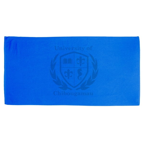 35" X 60" Velour Beach Towel - 35" X 60" Velour Beach Towel - Image 3 of 12