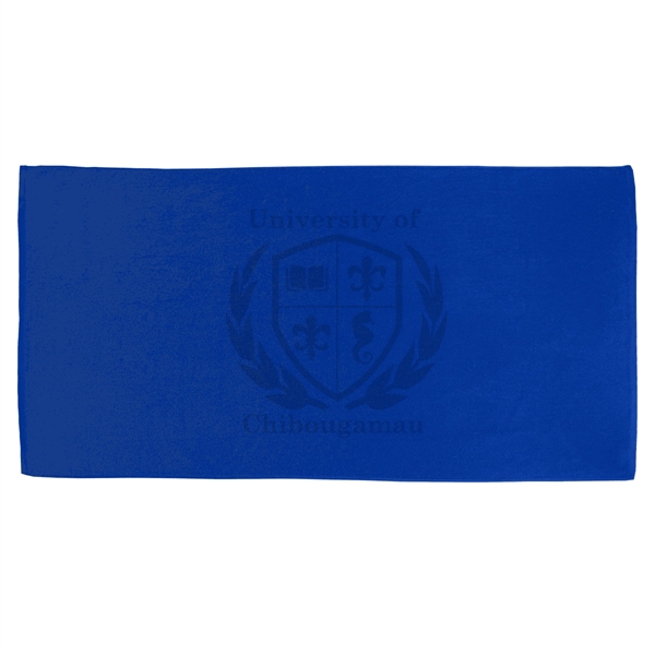 35" X 60" Velour Beach Towel - 35" X 60" Velour Beach Towel - Image 5 of 12