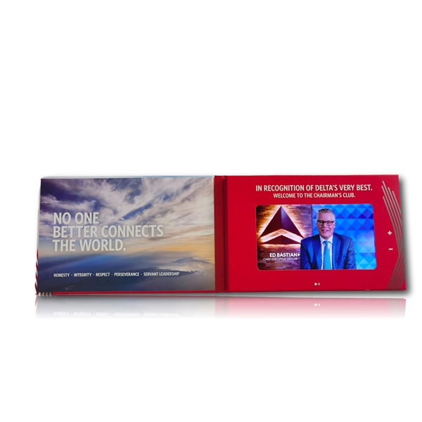 7" High Definition Screen Video Brochure Book -  Hard Cover - 7" High Definition Screen Video Brochure Book -  Hard Cover - Image 0 of 4