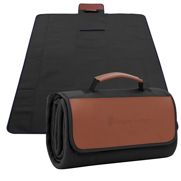 Premium Roll-Up Picnic Blanket - Premium Roll-Up Picnic Blanket - Image 1 of 7