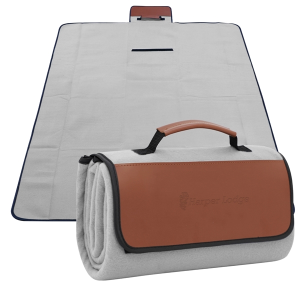 Premium Roll-Up Picnic Blanket - Premium Roll-Up Picnic Blanket - Image 2 of 7