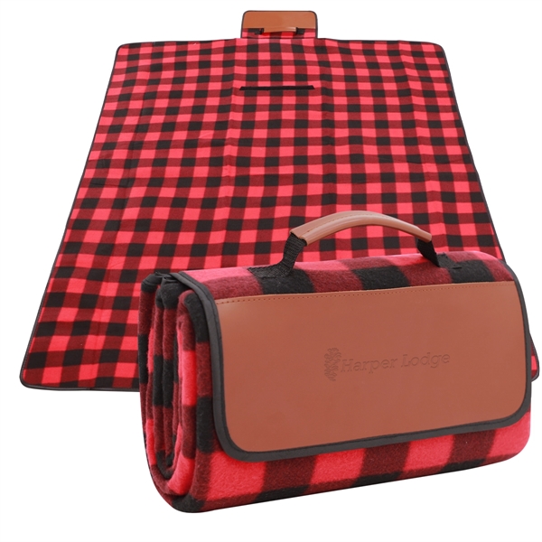 Premium Roll-Up Picnic Blanket - Premium Roll-Up Picnic Blanket - Image 3 of 7