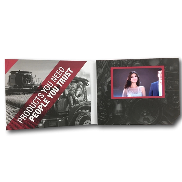 3.6" High Definition Screen Video Brochure Book - Soft Cover - 3.6" High Definition Screen Video Brochure Book - Soft Cover - Image 0 of 1