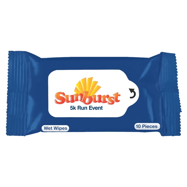 Custom Pet Paw Soft Wipes - 10 Pack