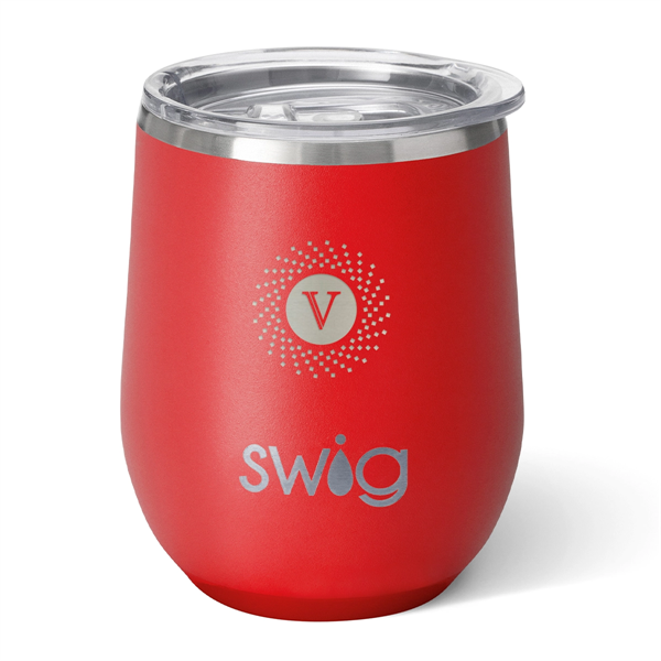 12 Oz. Swig Life™ Stainless Steel Stemless Wine Tumbler - 12 Oz. Swig Life™ Stainless Steel Stemless Wine Tumbler - Image 2 of 12