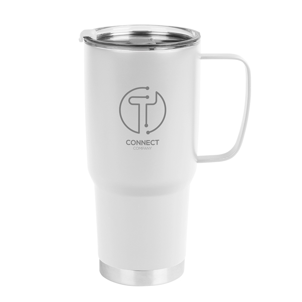 30 Oz. Lisbon Stainless Steel Tumbler - 30 Oz. Lisbon Stainless Steel Tumbler - Image 4 of 27