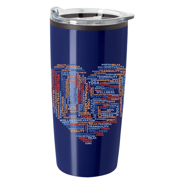 20 Oz. Full Color Elate Himalayan Tumbler - 20 Oz. Full Color Elate Himalayan Tumbler - Image 1 of 8