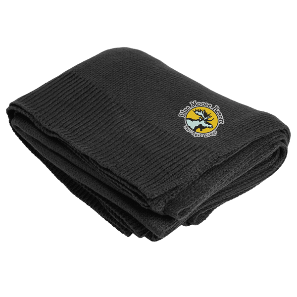 Sinclair Soft Knit Throw Blanket - Sinclair Soft Knit Throw Blanket - Image 1 of 8