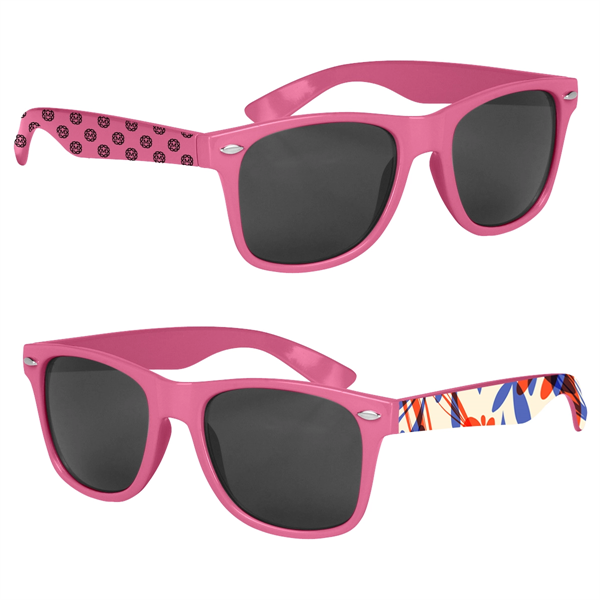 Full Color Malibu Sunglasses - Full Color Malibu Sunglasses - Image 12 of 60