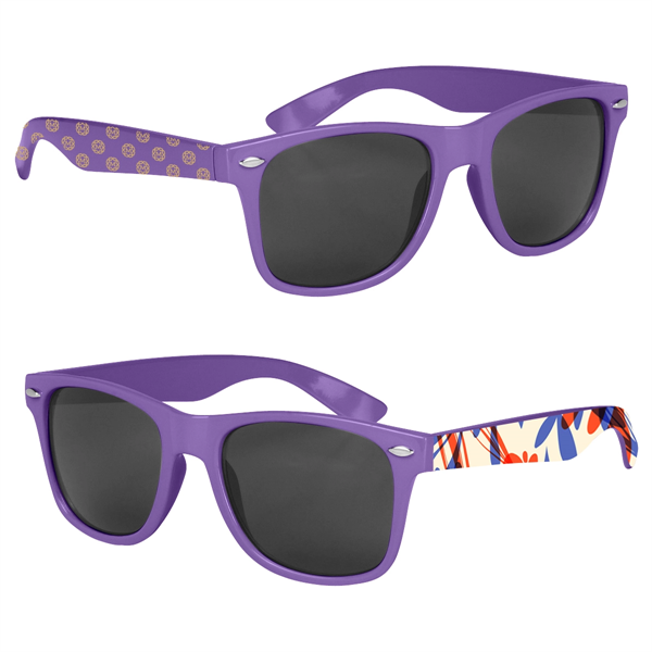 Full Color Malibu Sunglasses - Full Color Malibu Sunglasses - Image 13 of 60