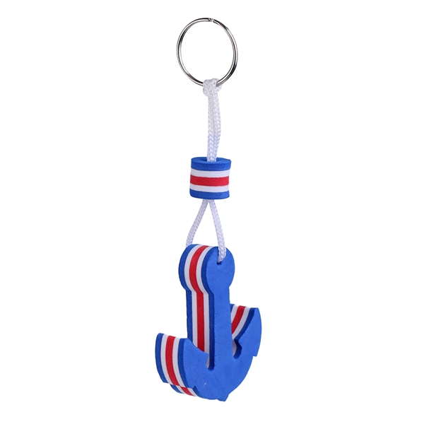 Anchor Rudder Foam Floating Key Chain - Anchor Rudder Foam Floating Key Chain - Image 1 of 3