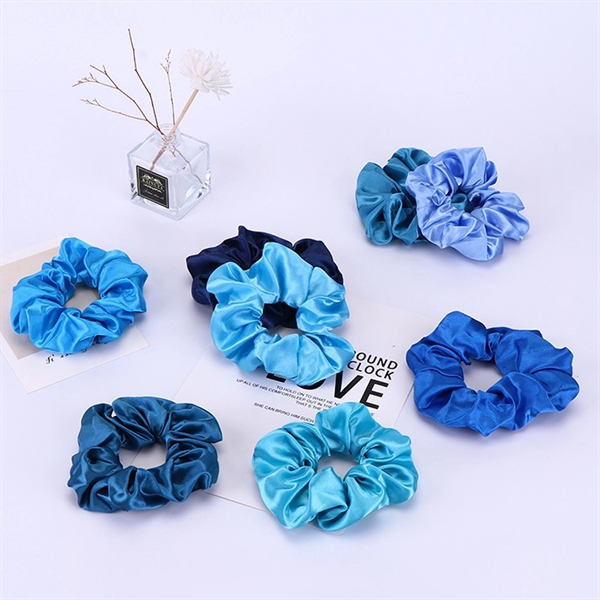 Custom Full Color Elastic Scrunchies - Custom Full Color Elastic Scrunchies - Image 3 of 4