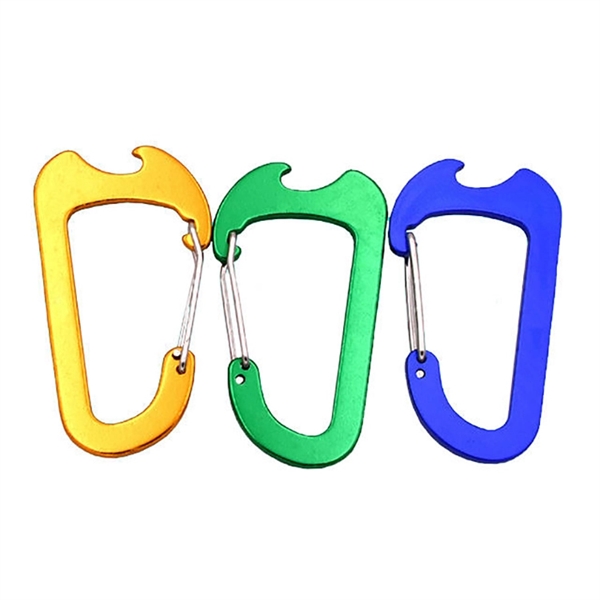 Carabiner with Bottle Opener - Carabiner with Bottle Opener - Image 0 of 5