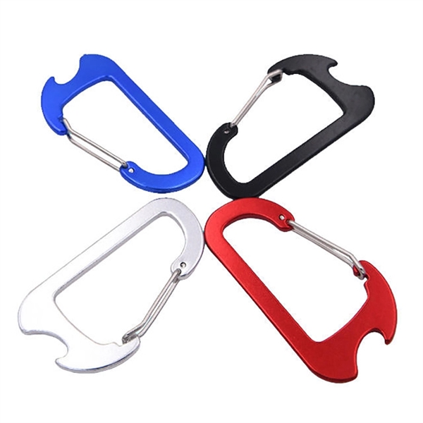 Carabiner with Bottle Opener - Carabiner with Bottle Opener - Image 1 of 5