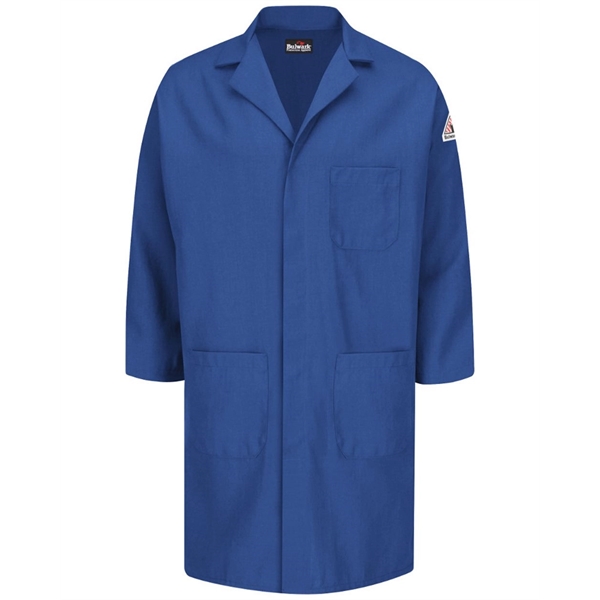 Bulwark Concealed Snap Front Lab Coat - Nomex® IIIA - 6 oz. - Bulwark Concealed Snap Front Lab Coat - Nomex® IIIA - 6 oz. - Image 2 of 2