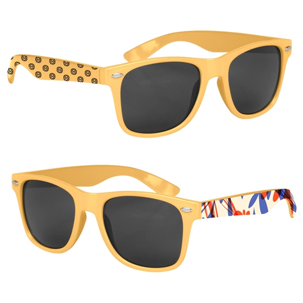 Custom Full Color Malibu Sunglasses