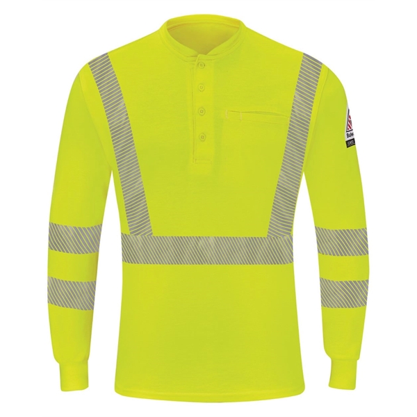 Bulwark Men's Tall Hi-Visibility Lightweight Long Sleeve ... - Bulwark Men's Tall Hi-Visibility Lightweight Long Sleeve ... - Image 2 of 2