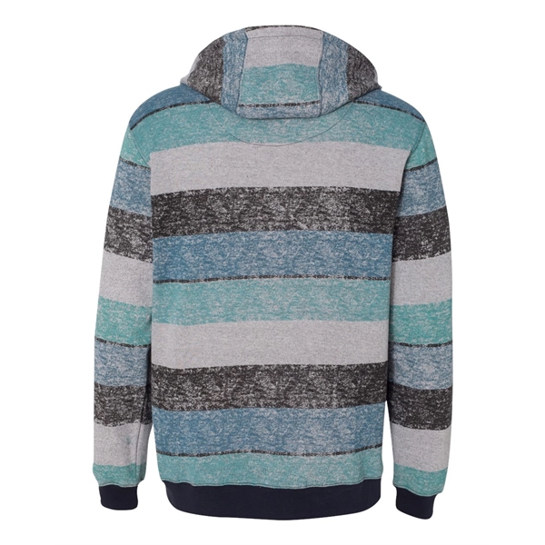 Burnside Printed Stripes Fleece Sweatshirt - Burnside Printed Stripes Fleece Sweatshirt - Image 6 of 11