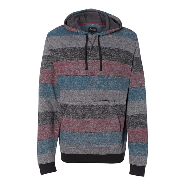 Burnside Printed Stripes Fleece Sweatshirt - Burnside Printed Stripes Fleece Sweatshirt - Image 9 of 11