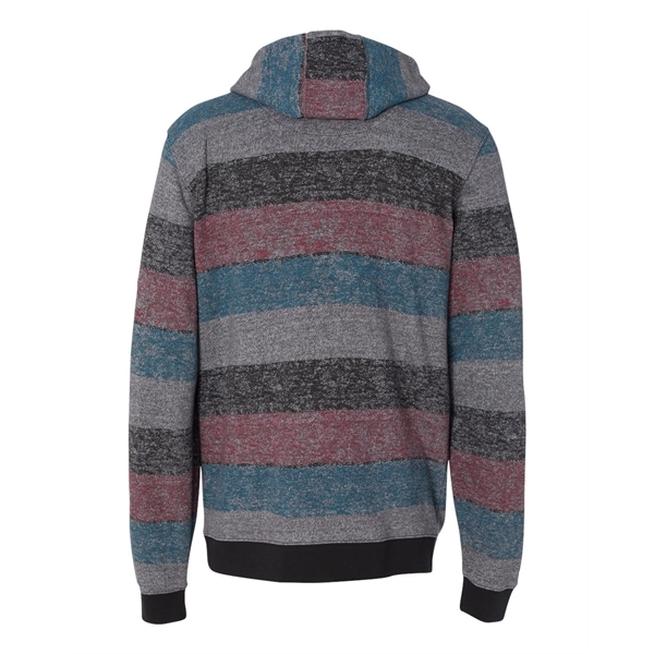 Burnside Printed Stripes Fleece Sweatshirt - Burnside Printed Stripes Fleece Sweatshirt - Image 8 of 11