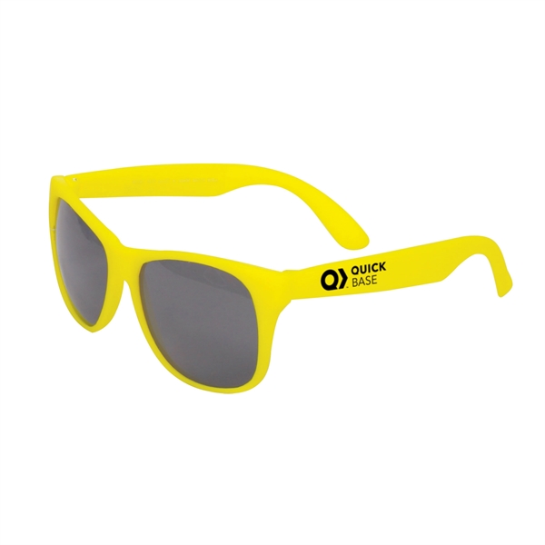 Single Color Matte Sunglasses - Single Color Matte Sunglasses - Image 7 of 9