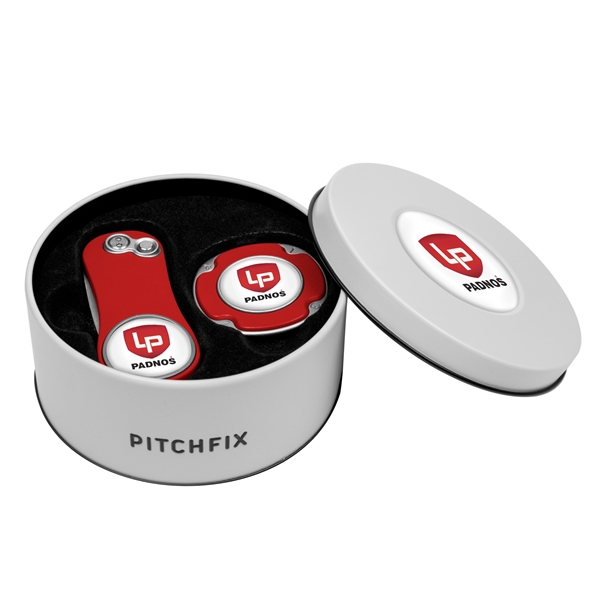 Pitchfix Hybrid 2.0 Golf Divot Tool Set w/ MultiMarker Chip - Pitchfix Hybrid 2.0 Golf Divot Tool Set w/ MultiMarker Chip - Image 1 of 7