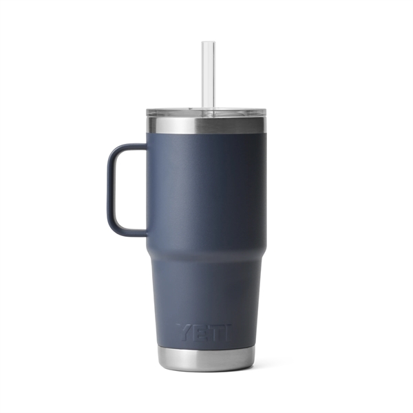 YETI® Rambler® 25 Oz Mug With Straw Lid - YETI® Rambler® 25 Oz Mug With Straw Lid - Image 3 of 18