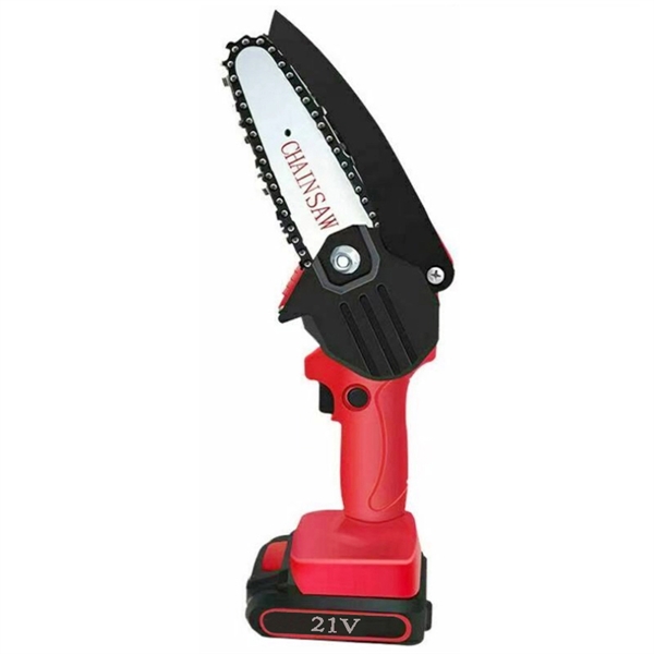 4 Inch Handheld Chainsaw Mini Yard Work Tool - 4 Inch Handheld Chainsaw Mini Yard Work Tool - Image 0 of 4