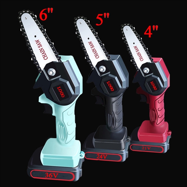 4 Inch Handheld Chainsaw Mini Yard Work Tool - 4 Inch Handheld Chainsaw Mini Yard Work Tool - Image 4 of 4