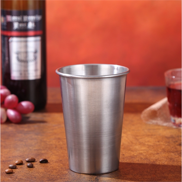 Single Wall Stainless Steel Cup - Single Wall Stainless Steel Cup - Image 7 of 8