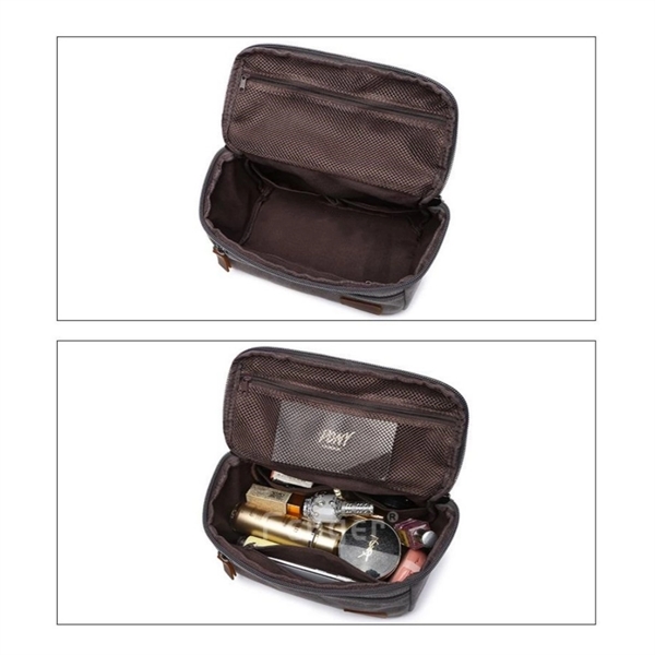 Canvas Toiletry Bag - Canvas Toiletry Bag - Image 2 of 4