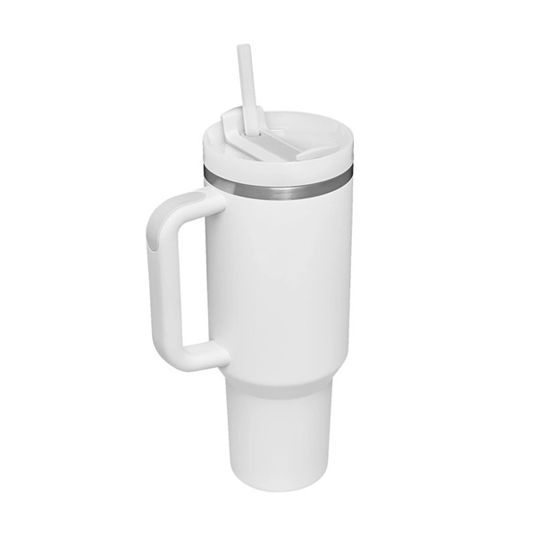 40 OZ Tumbler with Handle - 40 OZ Tumbler with Handle - Image 5 of 19