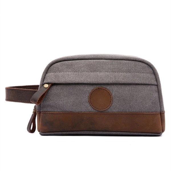Canvas Travel Dopp Kit - Canvas Travel Dopp Kit - Image 0 of 4