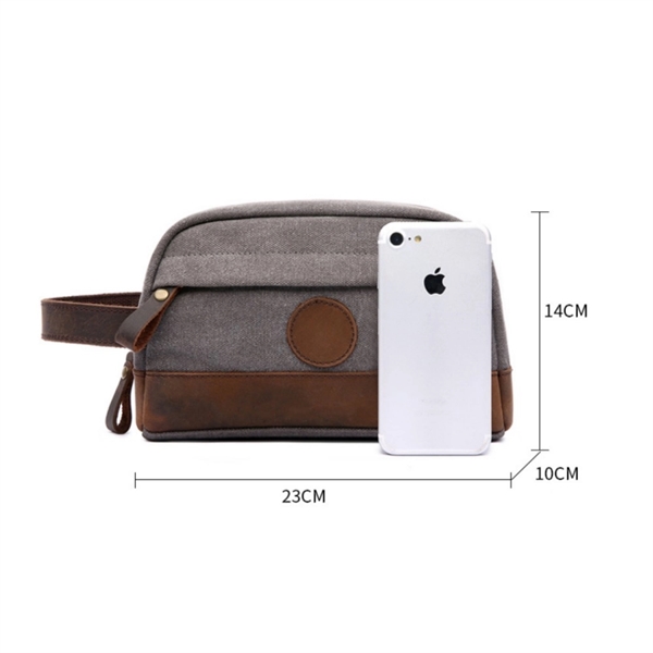 Canvas Travel Dopp Kit - Canvas Travel Dopp Kit - Image 4 of 4