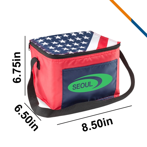 American Flag Lunch Bags - American Flag Lunch Bags - Image 2 of 3