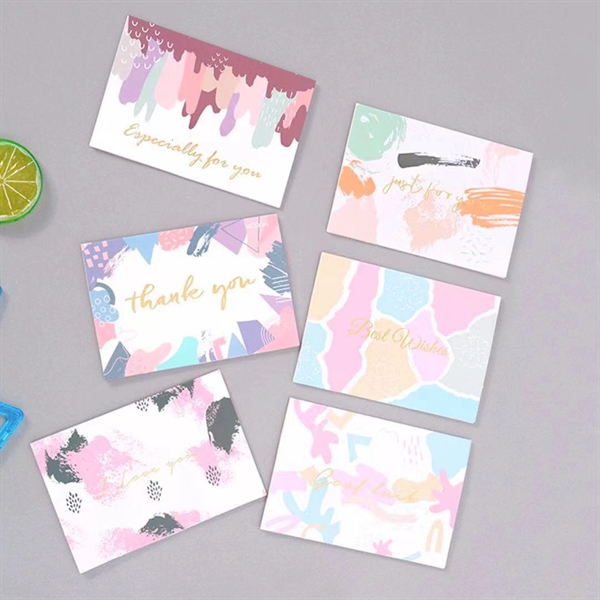 Assorted Gold Stamping Thank You Greeting Card Set - Assorted Gold Stamping Thank You Greeting Card Set - Image 1 of 4