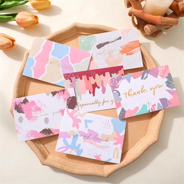 Assorted Gold Stamping Thank You Greeting Card Set - Assorted Gold Stamping Thank You Greeting Card Set - Image 3 of 4