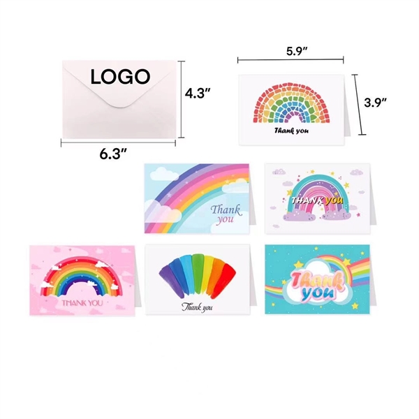 Rainbow Greeting Cards Set - Rainbow Greeting Cards Set - Image 0 of 3