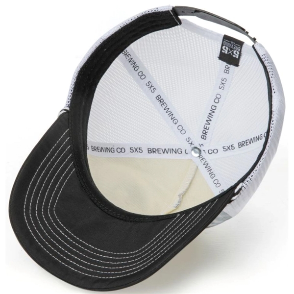 High Density Foam Front 5Panel With Rope & Mesh Snapback Cap - High Density Foam Front 5Panel With Rope & Mesh Snapback Cap - Image 3 of 3